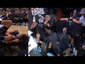 Franz Wagner in serious pain after knee injury and carried to locker room vs Knicks