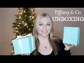 Tiffany Co UNBOXING CHRISTMAS ORNAMENTS