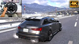900HP Audi RS 6 Avant | Forza Horizon 6 | Thrustmaster T300RS gameplay