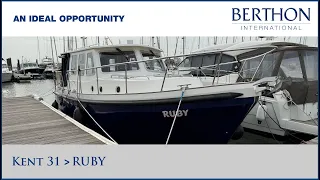 OFF MARKET Kent 31 RUBY Yacht for Sale An Ideal Opportunity Tour with Sophie Kemp