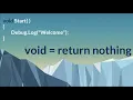 7 Start Method vs Update Method - Game Development Course Using Unity and c