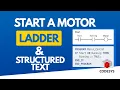 Motor Control Basics Ladder Logic vs Structured Text in CODESYS