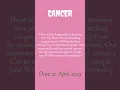 TODAY HOROSCOPE CANCER TODAY HOROSCOPE CANCER 27 APRIL 2023