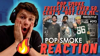 pop smoke freestyles over 50 cents 