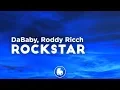 Download Lagu DaBaby - ROCKSTAR (Clean - Lyrics) feat. Roddy Ricch