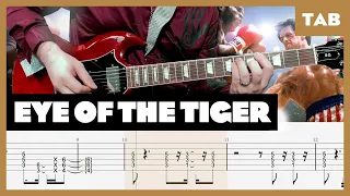 Download Survivor - Eye of the Tiger - Guitar Tab | Lesson | Cover | Tutorial MP3