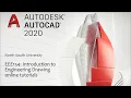 AutoCAD 2020 2D Dynamic blocks tutorial 1 - Create Block Block Editor Move action in Bangla