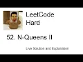 52 N-Queens II Leetcode Hard