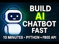 Build an AI Chatbot in 10 Minutes Python FREE API
