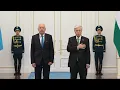Download Lagu 🇭🇺🇰🇿 Hungary and Kazakhstan National Anthems | Tamás Sulyok's State Visit to Kazakhstan • 2025