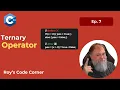 C Ternary Operator Strings Explained Stop Repeating Code