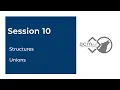 Session 10 - Structures and Unions Programming with C ACM JUIT