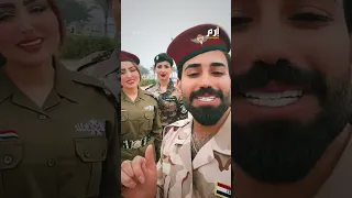 مشاهد غير لائقة لـ نساء برتب عسكرية تغضب الجيش العراقي 