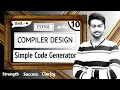 Simple Code Generator Algorithm in Tamil Compiler Design in Tamil Unit 4 CS3501 in Tamil