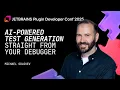 AI-powered Test Generation Straight from your Debugger