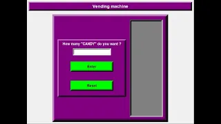 Python beginner level project Made a Vending machine in python using GUI Virtual How to make app