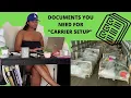 Freight Dispatcher Paperwork Needed For Carrier Setup