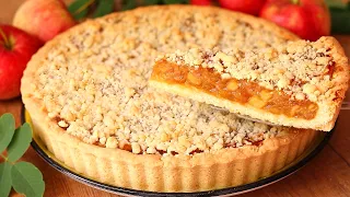 🍎Яблочный ПИРОГ, который ТАЕТ во рту! Выпечка с ЯБЛОКАМИ ЗА НЕСКОЛЬКО Минут