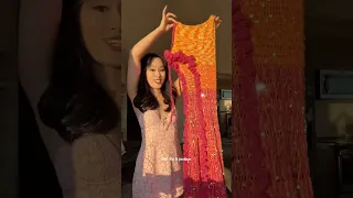 Yuyi Chua I Got The Sunset Crochet Dress Butterflytop Coachella 