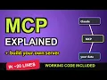 MCP Explained in 5 Minutes Build Your First Server in 20 Lines working code