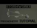 Stormworks Trigonometry Tutorial Radar to GPS GPS turret Autopilot