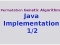 Genetic Algorithms Full Java Implementation of Permutation GA
