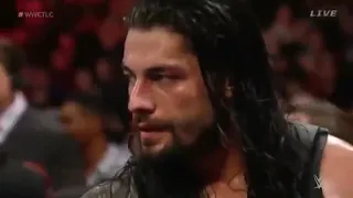 تربل الاتش يطمئن ع سلامة شيمس ولكن رومان يدمر تربل 