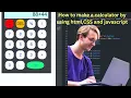 How to make the best calculator using html CSS and JavaScript