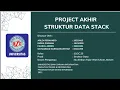 Project akhir Struktur Data Stack