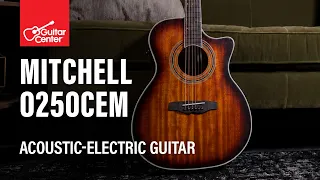 Mitchell O250CEM Cutaway Acoustic-Electric Guitar Demo | All Playing, No Talking