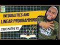 Inequalities and Linear Programming Unlocked CSEC Maths P2