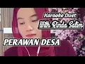 Lagu Perawan desa || Karaoke duet tanpa vokal cowok (cover Rinda Salim)