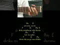 Lagu sia sia mengharap cintamu kunci gitar // tidakkah kau rasakan viral #chordgitar #gitarpemula