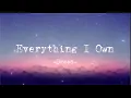 Download Lagu Bread - Everything I Own (Lyrics)