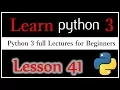 Create Your Own Object - Learn Python 3 Lesson 41