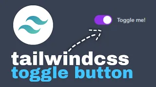 simple tailwindcss toggle button