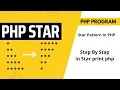 PHP star Pattern Program - Part1