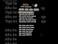 Download Lagu lirik lagu bete #lirik #lagu #bete #lolita #viral #liriklagu