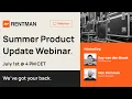 Rentman Summer Product Update Webinar July 2026 Crew and Inventory improvements and AI with MCP