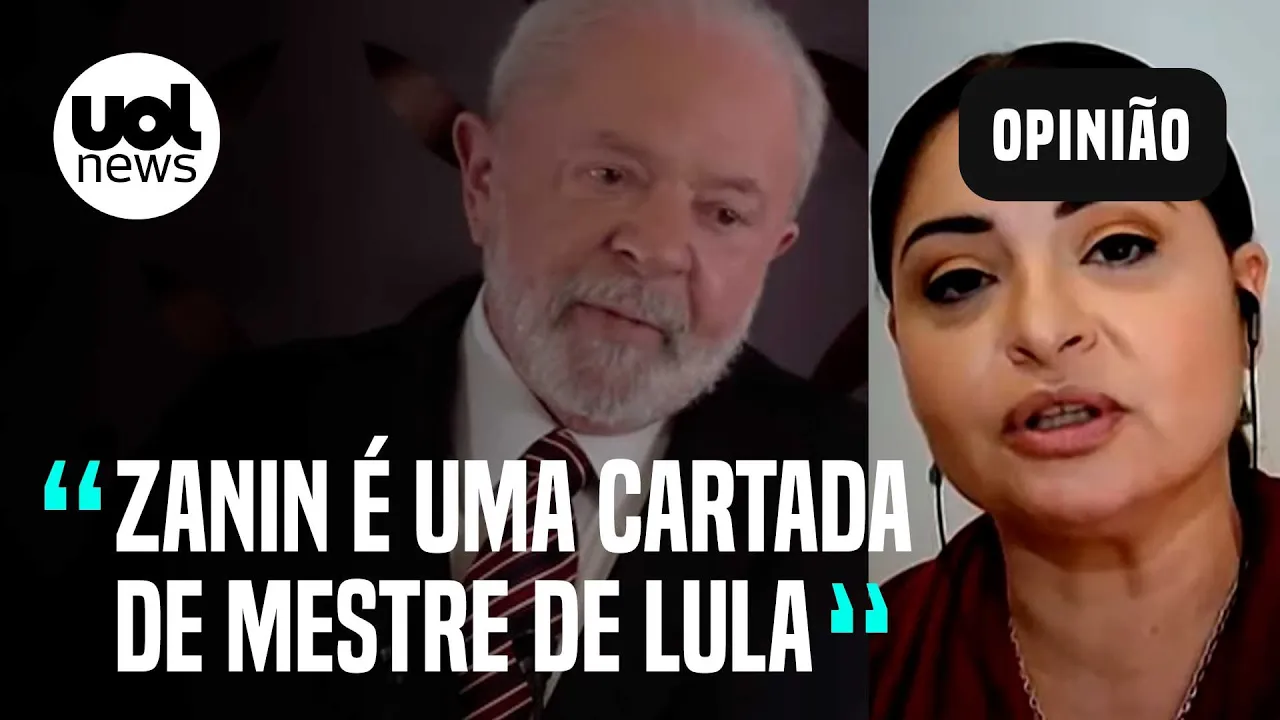 Zanin é cartada de mestre de Lula, mas passa a ter imagem de aparelhamento, diz Madeleine Lascko