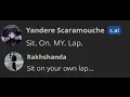 Character ai but i bully Yandere Scaramouche hella requested