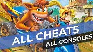 Crash Team Racing Nitro-Fueled - ALL Cheat Codes PS4 Xbox One Switch