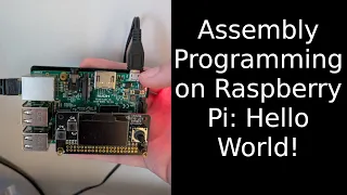 Raspberry Pi ARM64 Assembly Programming Episode 1 - Hello World