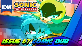 Sonic IDW Issue 67 Dub The Return Of Surge And Kit 
