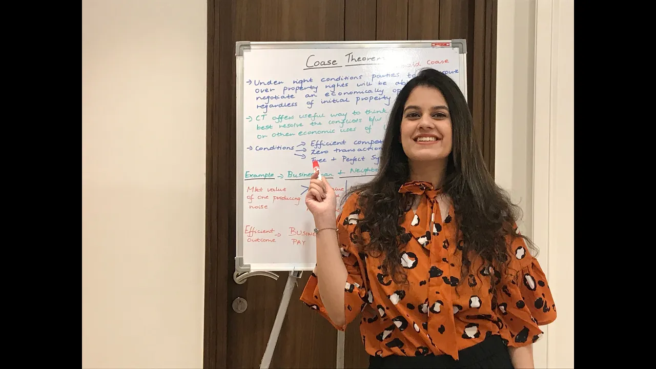 Coase Theorem by Vidhi Kalra