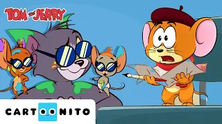 Salpicos de Cor com o Tom e Jerry | Compilação para Aprender e Brincar | Tom e Jerry | Cartoonito
