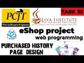 Web Project Task 35 java institute 1st Year e shop javainstituteforadvancedte1415