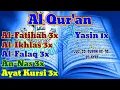 Download Lagu Al Fatihah || Al Ikhlas || Al Falaq || An Nas || Ayat Kursi || Surah Yasin || InsyaAllah tdr Terjaga