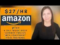 Amazon is Hiring Remote Little Experience Work from Home Jobs 2026