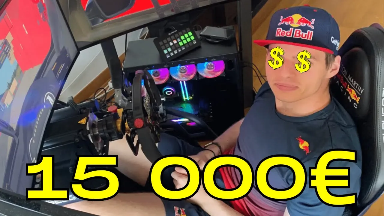 Analyse du setup à 15000€ de Max Verstappen 🚀🏎️
